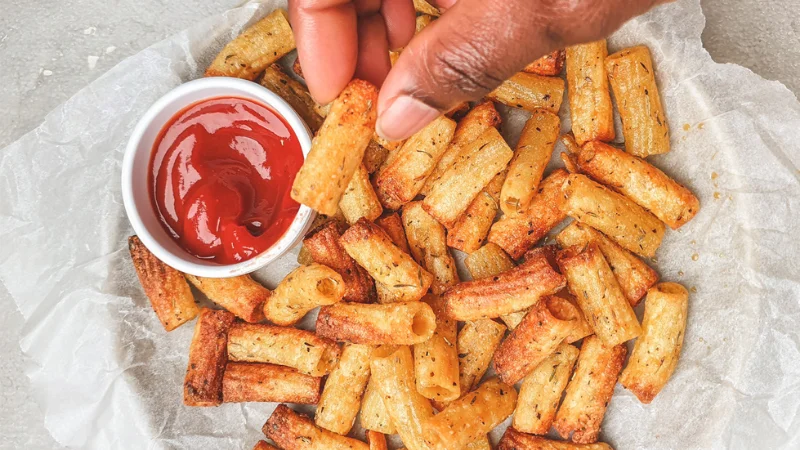 Air Fryer Pasta Chips