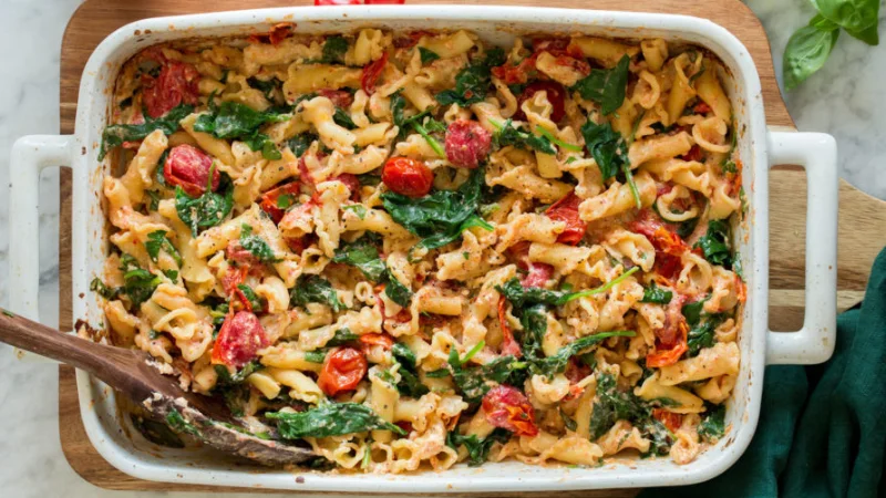 Viral Baked Feta Pasta